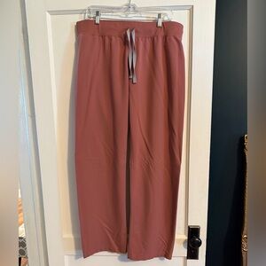 FIGS Livingston Scrub Pants L Mauve